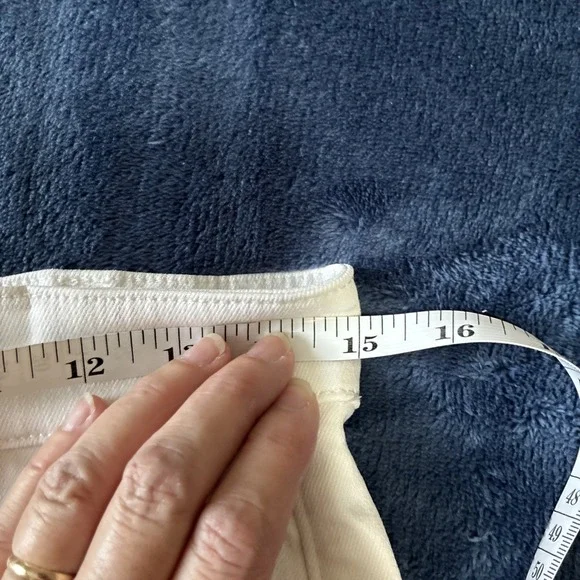 Everlane White Wide Leg Jeans Size 8 (E10) - Picture 3 of 9